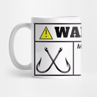 WARNING, may constantly talk about fishing Mug